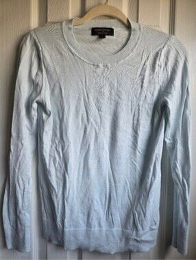 Banana Republic Pale Blue Crewneck Sweater
